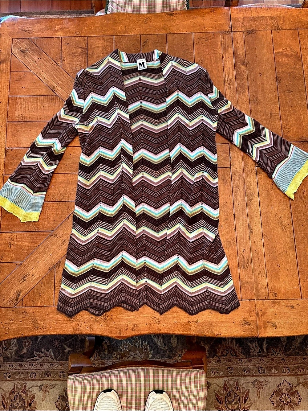 Missoni Zigzag Knit Sweater Size Medium